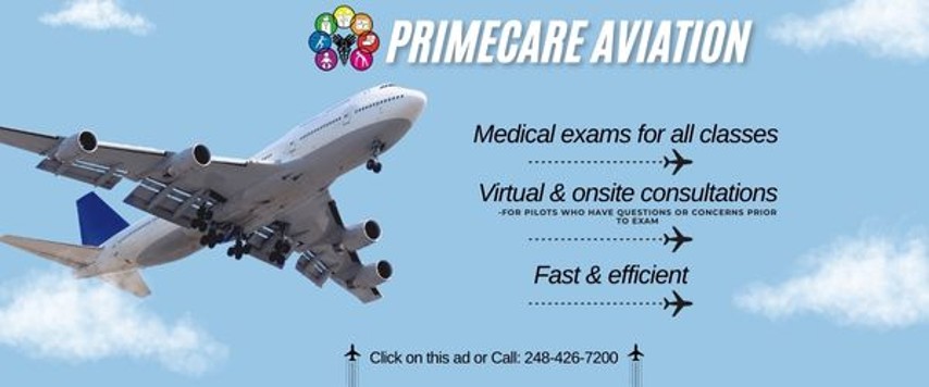 Aviation Medical Examiner near Pontiac Airport